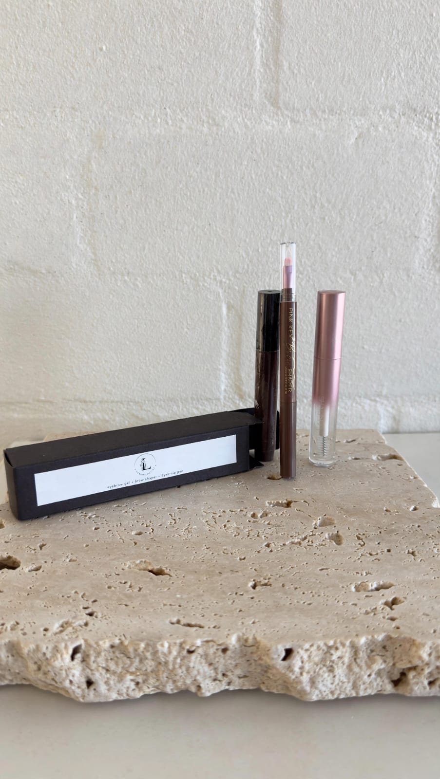 Lumière Curated: 3-in-1 Eyebrow Set - Brow Gel + Shaper + Pen