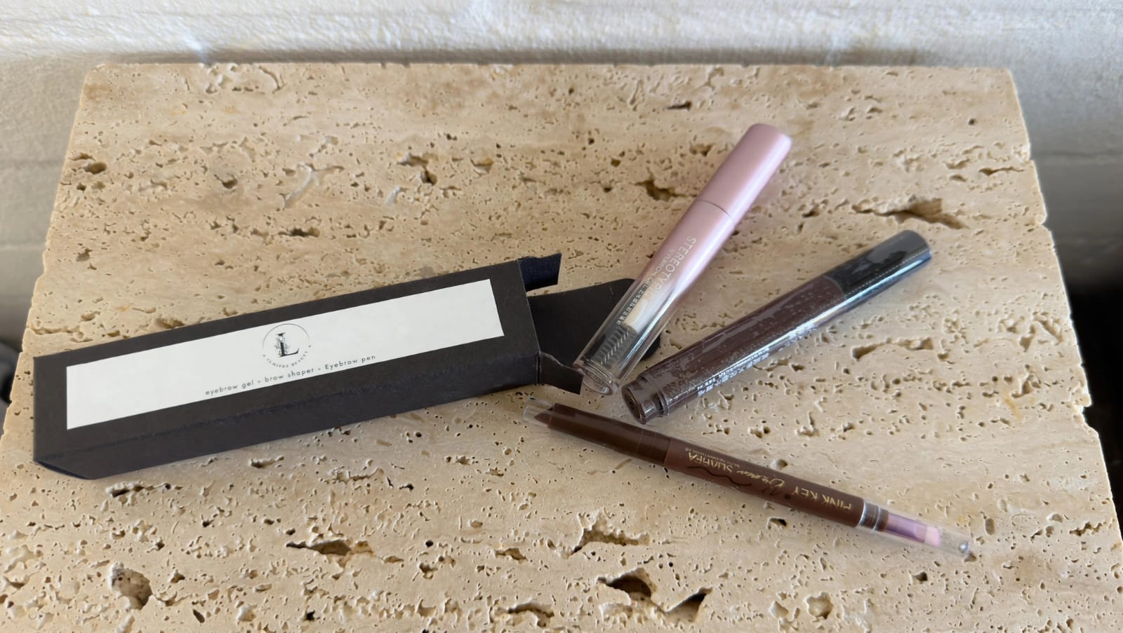 Lumière Curated: 3-in-1 Eyebrow Set - Brow Gel + Shaper + Pen